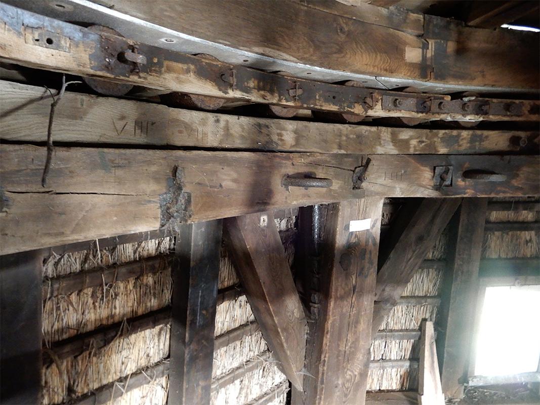 16, Molen 01640 Het Noorden (Oosterend), Dennis van Dijk (9-3-2019)Uit de tijd dat de molen een binnenkruier was. | Database Nederlandse molens