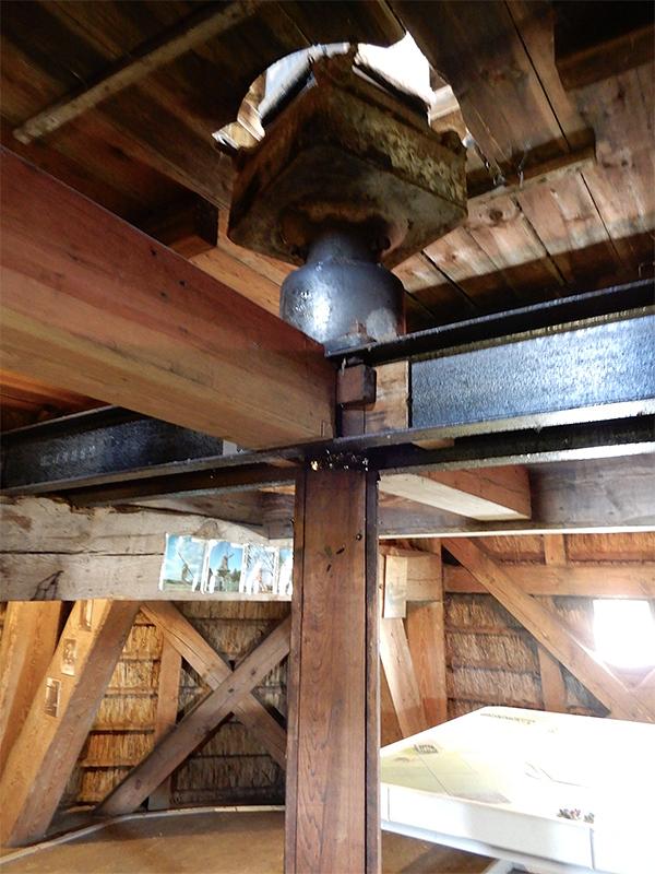 13, Molen 01640 Het Noorden (Oosterend), Dennis van Dijk (9-3-2019)Einde koningspil. | Database Nederlandse molens