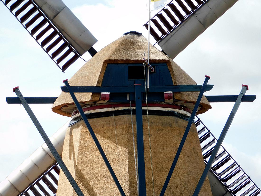 7, Molen 01639 De Traanroeier (Oudeschild), Piet Glasbergen (8-9-2018) | Database Nederlandse molens