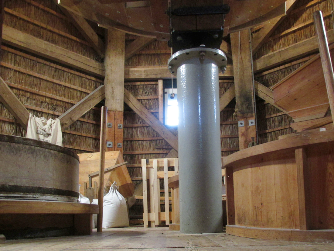 14, Molen 01639 De Traanroeier (Oudeschild), Piet Glasbergen (27-1-2018)De steenzolder. | Database Nederlandse molens