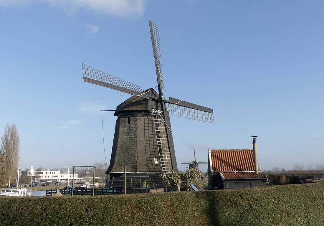 1, Molen 00795 Strijkmolen B (De Zes Wielen) (Oudorp), Piet Glasbergen (13-01-2020) | Database Nederlandse molens