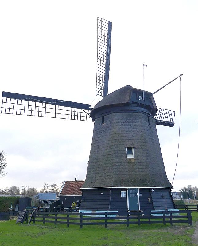 2, Molen 00795 Strijkmolen B (De Zes Wielen) (Oudorp), Piet Glasbergen (13-01-2020) | Database Nederlandse molens