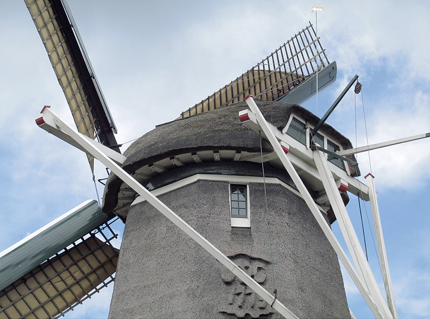 6, Molen 00362 De Zandhaas (Santpoort), Piet Glasbergen (12-8-2013) | Database Nederlandse molens