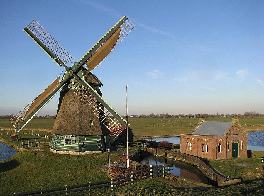 1, Molen 01469 i De Grote Molen (Schellinkhout), Piet Glasbergen (18-2-2015) | Database Nederlandse molens