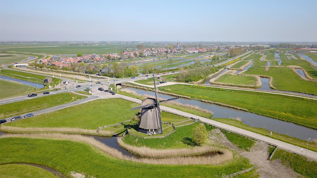 5, Molen 00128 Bovenmolen E (Schermerhorn), Wim Koree (21-4-2019) | Database Nederlandse molens