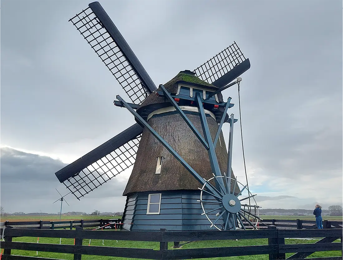 3, Molen 00318 Grebmolen (Schoorldam), Jesse Bergquist (28-12-2021) | Database Nederlandse molens