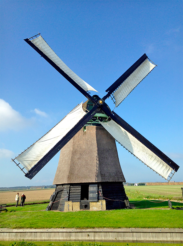 Molen 01632 Molen N-M of Noorder-M (Sint Maartensvlotbrug), Bernhard IJskes (22-10-2016) | Database Nederlandse molens