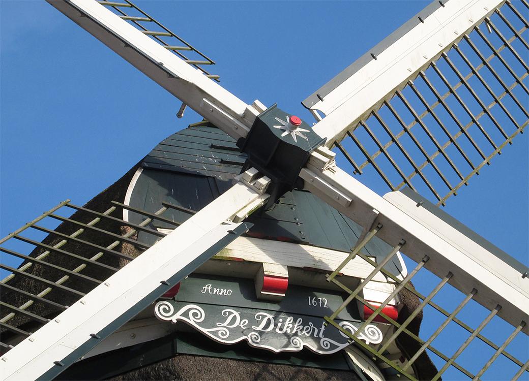 5, Molen 01001 De Dikkert (Amstelveen), Piet Glasbergen (14-3-2016) | Database Nederlandse molens