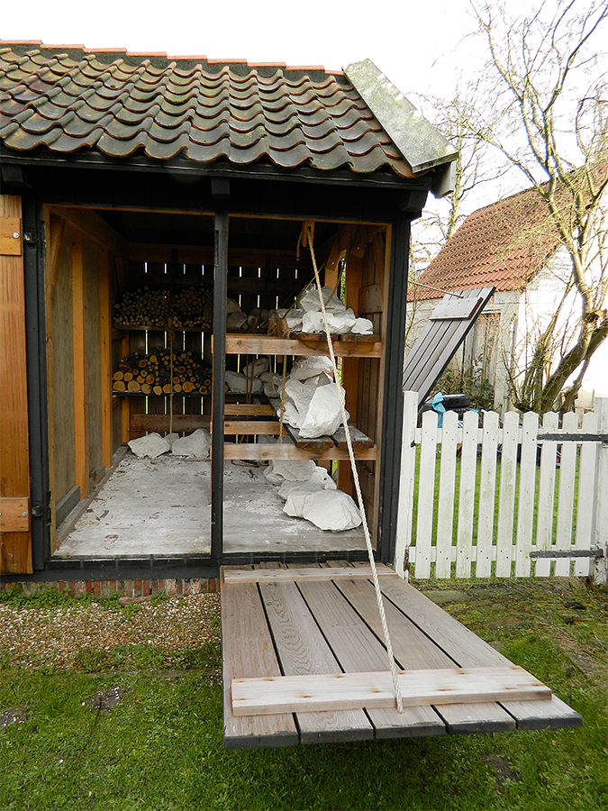7, Molen 00238 D'Admiraal (Amsterdam-Buiksloot), Vincent Mepschen (1-2-2018)De krijtschuur | Database Nederlandse molens