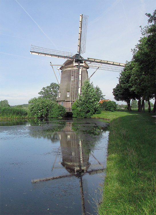 5, Molen 10136 De 1100 Roe (Amsterdam), Piet Glasbergen (17-6-2013) | Database Nederlandse molens