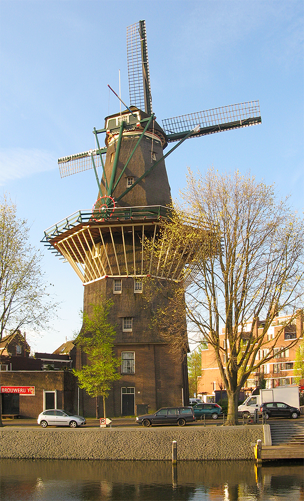 2, Molen 00699 De Gooyer (Amsterdam), Piet Glasbergen (17-4-2014) | Database Nederlandse molens