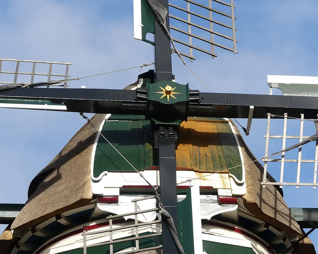 5, Molen 00699 De Gooyer (Amsterdam), Piet Glasbergen (19-9-2022) | Database Nederlandse molens