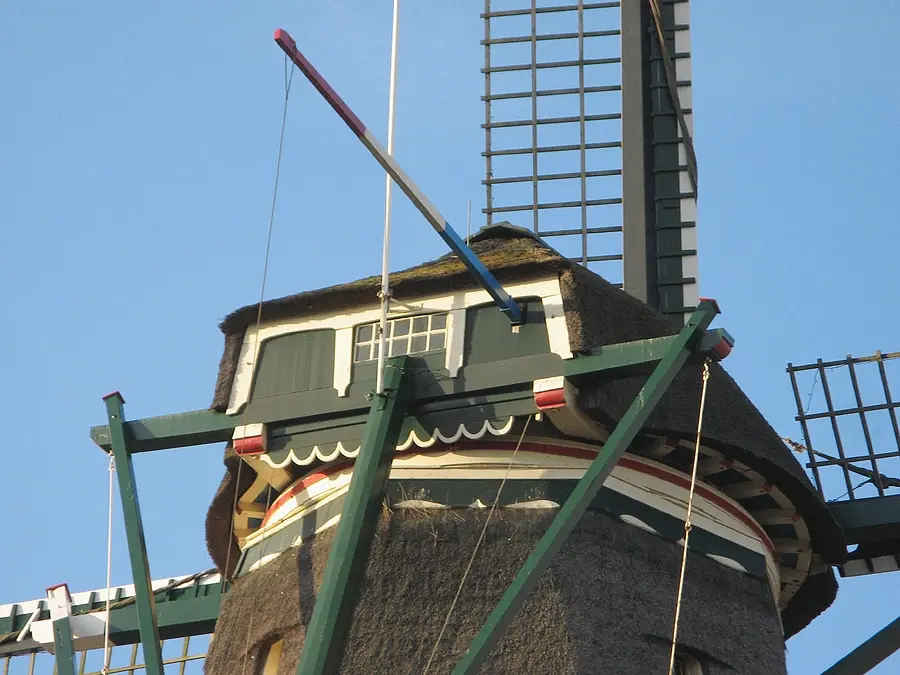 6, Molen 00699 De Gooyer (Amsterdam), Piet Glasbergen (17-4-2014) | Database Nederlandse molens