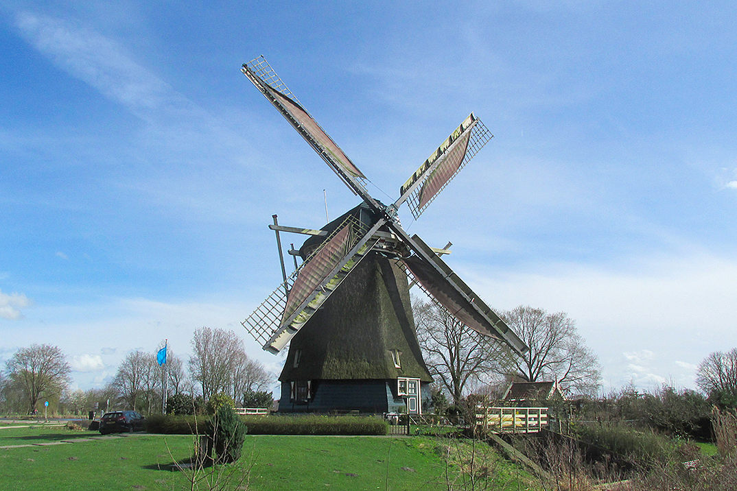 1, Molen 06912 De Riekermolen (Amsterdam), Piet Glasbergen (21-3-2017) | Database Nederlandse molens