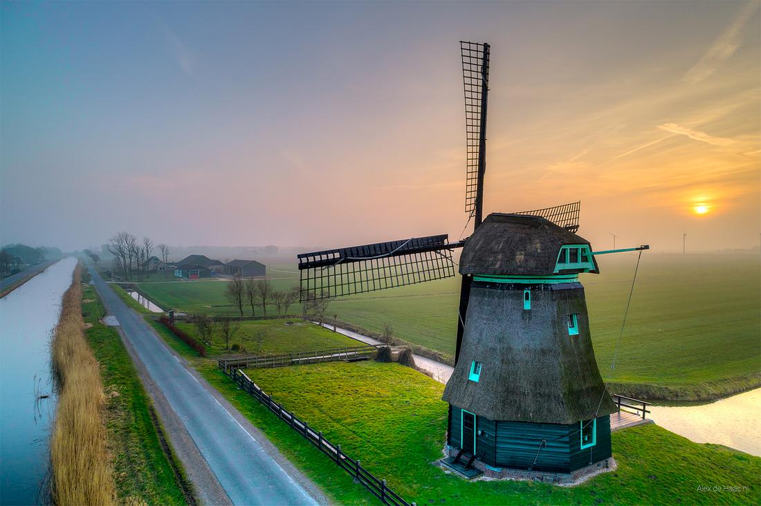 6, Molen 00322 Molen F (Burgerbrug), Alex de Haas (25-3-2018) | Database Nederlandse molens