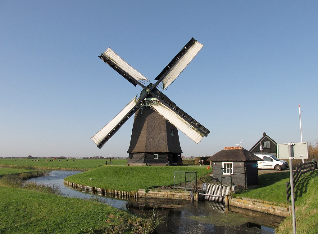 3, Molen 00323 Molen L-Q (Burgervlotbrug), Abel van Loenen (15-10-2017) | Database Nederlandse molens