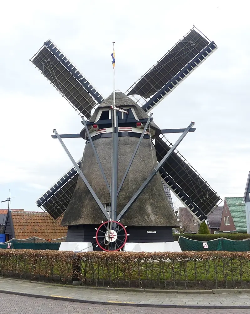 2, Molen 00345 De Hoop (Den Oever), Piet Glasbergen (16-3-2022) | Database Nederlandse molens