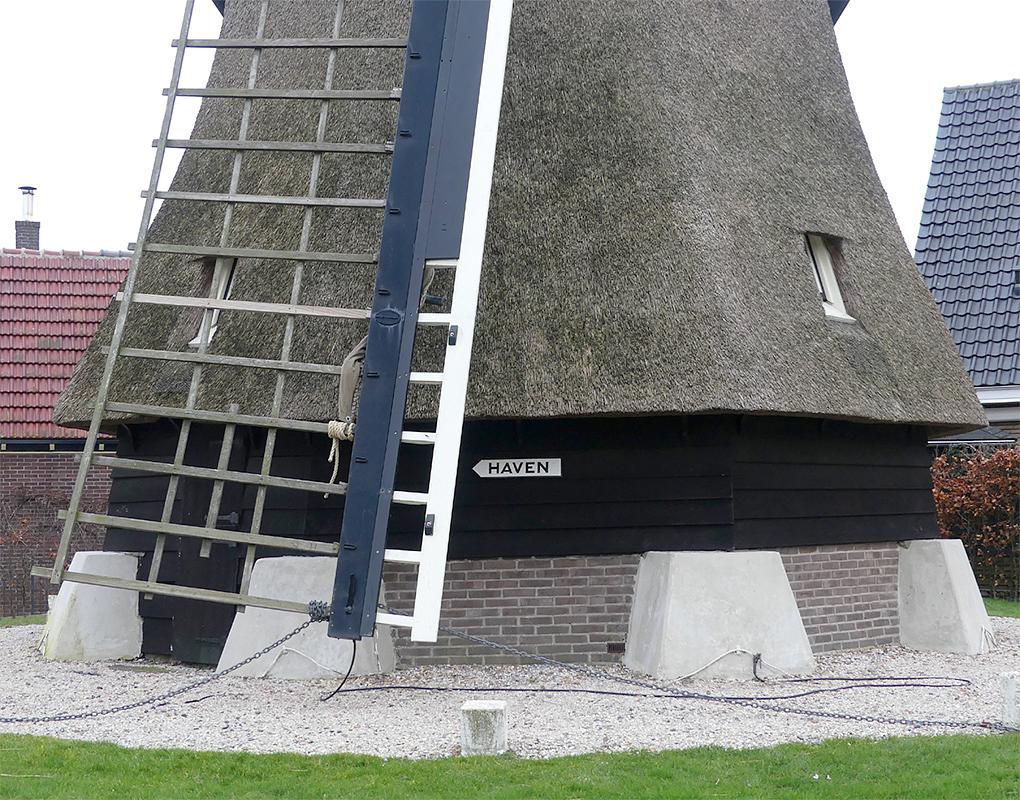 5, Molen 00345 De Hoop (Den Oever), Piet Glasbergen (16-2-2019) | Database Nederlandse molens