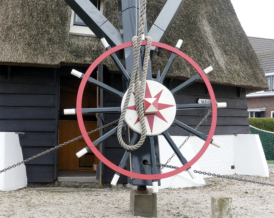 8, Molen 00345 De Hoop (Den Oever), Piet Glasbergen (16-3-2022) | Database Nederlandse molens