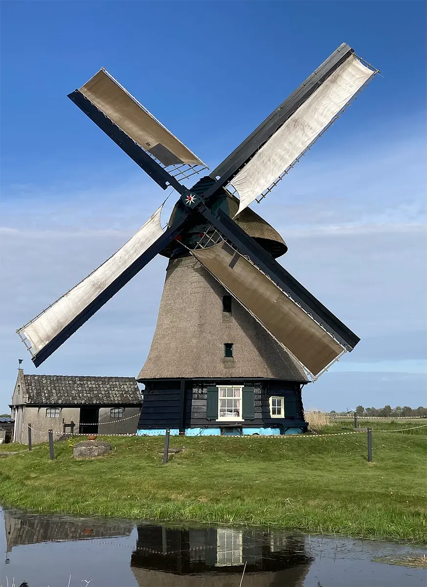 Molen 01098 Wimmenumer molen (Egmond aan den Hoef), Stan Baltus (4-5-2022) | Database Nederlandse molens