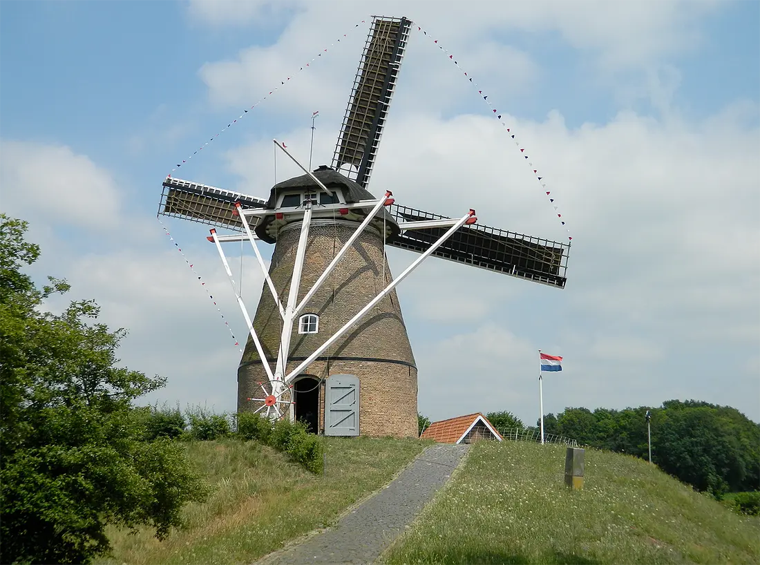 3, Molen 01031 Molen van Frielink / Grobbenmolen (Fleringen), Vincent Mepschen (10-6-2018) | Database Nederlandse molens
