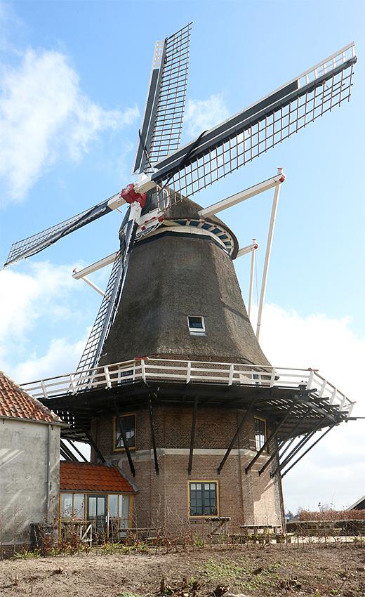 Molen 01256 De Zwaluw (Hasselt), Ronald Bakker (24-3-2019) | Database Nederlandse molens