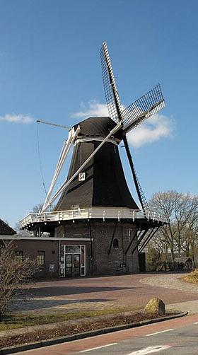 Molen 03894 De Wippe / Molen van Fakkert (Hellendoorn), Eddy Blenke (6-3-2010). | Database Nederlandse molens