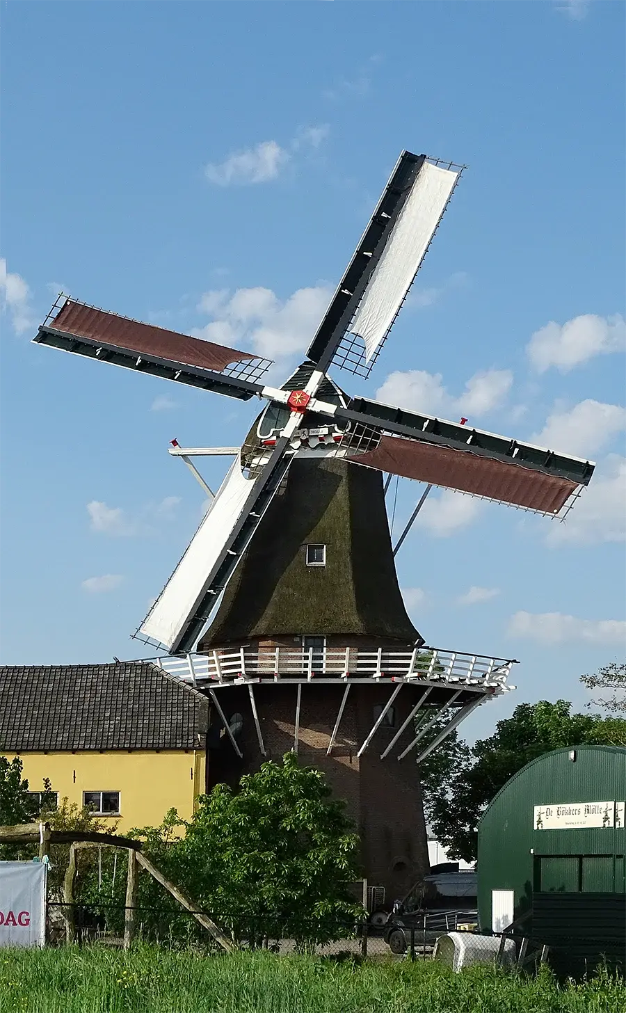 Molen 01854 Bökkers Mölle (Olst), Robin van Katwijk (13-5-2023) | Database Nederlandse molens