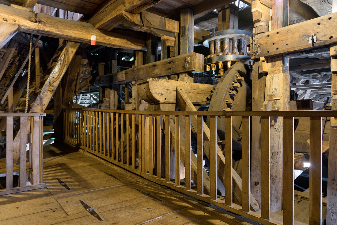 12, Molen 01023 Pelmolen Ter Horst (Rijssen), Marcel van Nies (13-10-2017)De wentelaszolder | Database Nederlandse molens