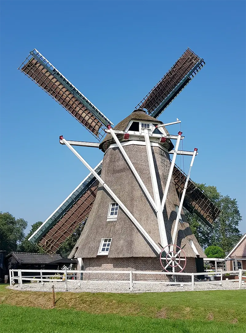 2, Molen 02630 De Leijen (Staphorst), Coen Manche (9-9-2023) | Database Nederlandse molens