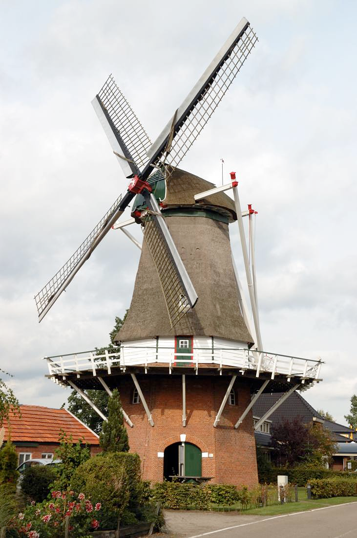 Molen 01030 De Vier Winden / Weerselose Molen (Reutum), Eddy Blenke (04-10-2008). | Database Nederlandse molens