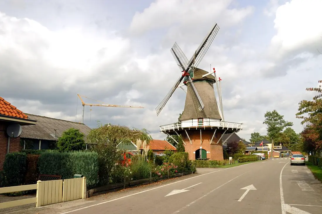 1, Molen 01030 De Vier Winden / Weerselose Molen (Reutum), Eddy Blenke (04-10-2008) | Database Nederlandse molens