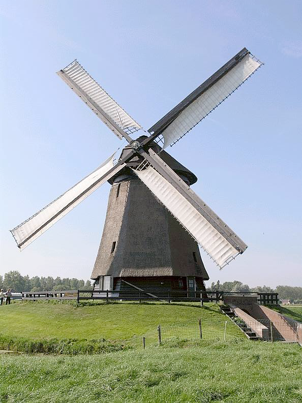 Molen 00151 Poldermolen E (Stompetoren), Willem Jans (4-9-2005) | Database Nederlandse molens