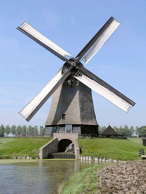 Molen 00158 Poldermolen M (Zuidschermer), Willem Jans (4-9-2005) | Database Nederlandse molens