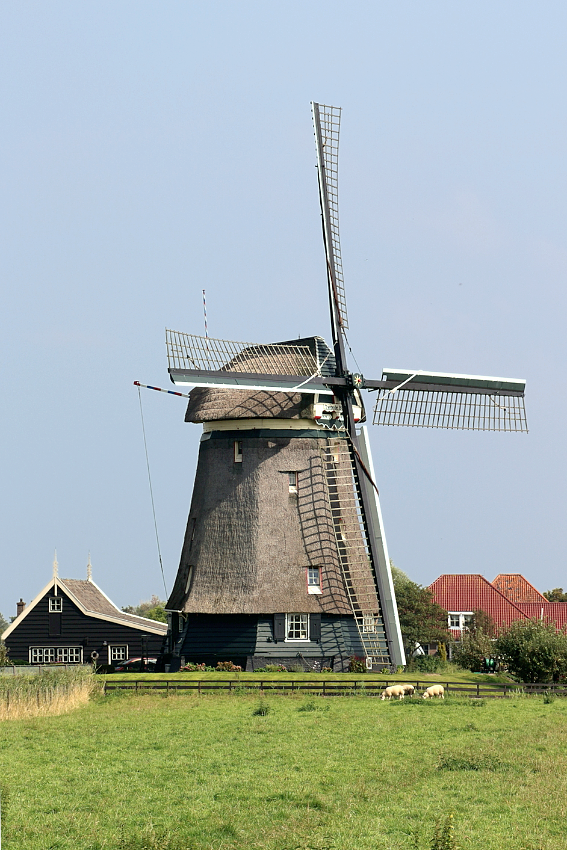 Molen 00029 Tweede Broekermolen (Uitgeest), Theo van Hest (28-8-2017) | Database Nederlandse molens