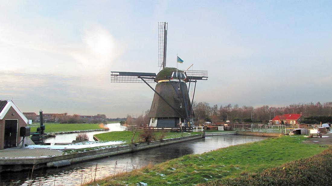 1, Molen 00032 De Dog (Uitgeest), Piet Glasbergen (18-1-2016) | Database Nederlandse molens