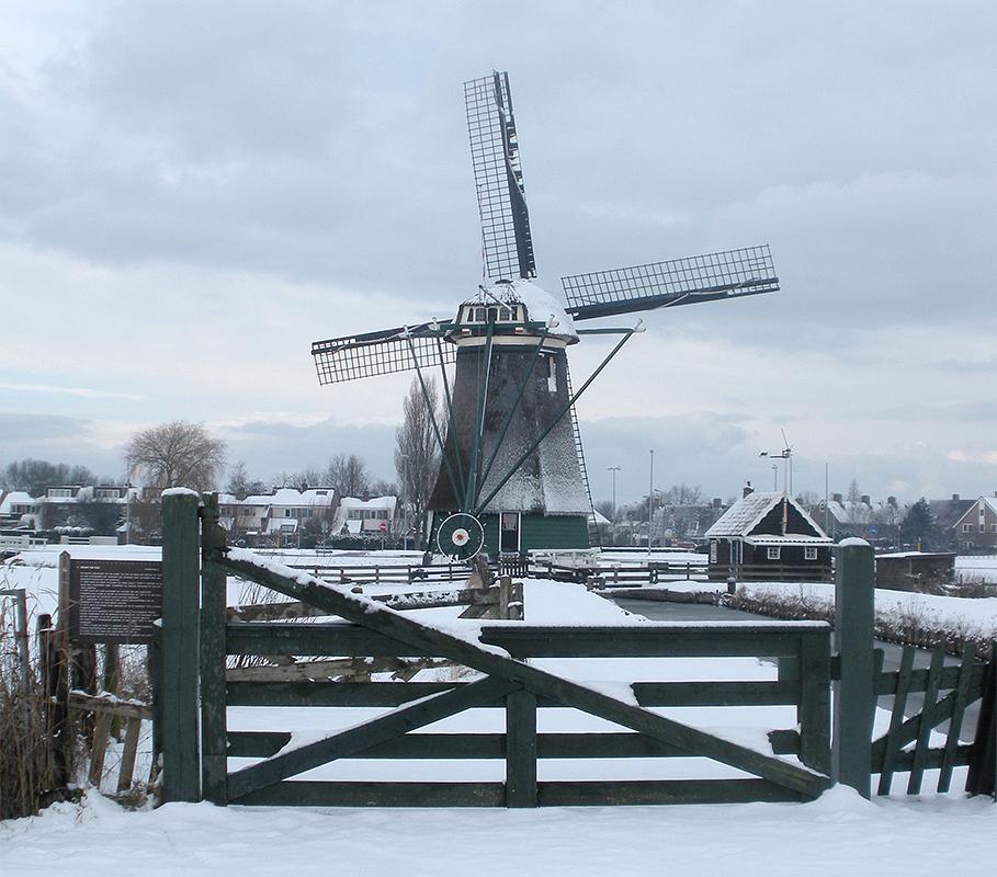 4, Molen 10672 De Kat (Uitgeest), Ans de Goede-Stam (2-1-2010). | Database Nederlandse molens