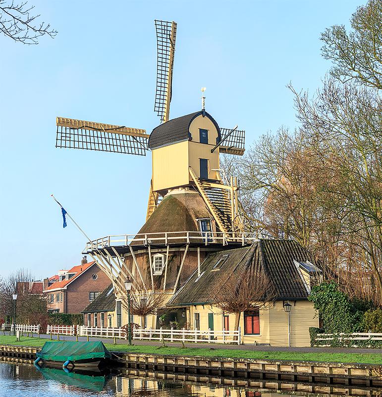 3, Molen 00814 't Haantje (Weesp), Frank Hendriks (7-1-2020) | Database Nederlandse molens