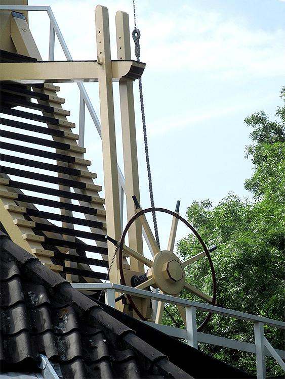 8, Molen 00814 't Haantje (Weesp), Piet Glasbergen (21-7-2016) | Database Nederlandse molens