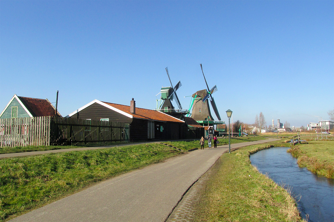 2, Molen 12189 De Bonte Hen (Zaandam), Piet Glasbergen (22-2-2018) | Database Nederlandse molens