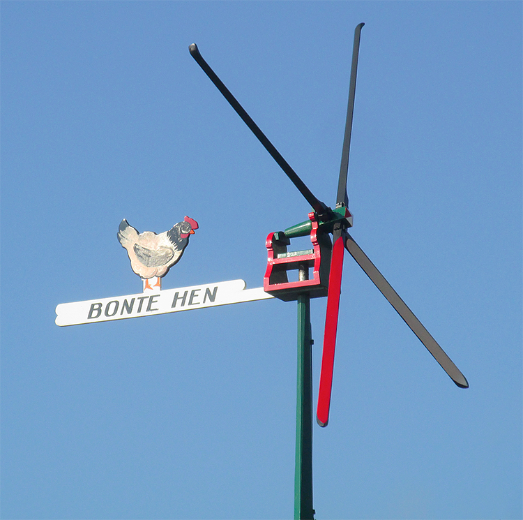 9, Molen 12189 De Bonte Hen (Zaandam), Piet Glasbergen (22-2-2018) | Database Nederlandse molens