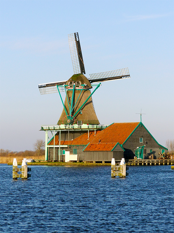 2, Molen 06908 De Kat (Zaandam), Piet Glasbergen (6-2-2018) | Database Nederlandse molens