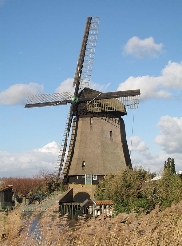 Molen 00156 Poldermolen K (Zuidschermer), Piet Glasbergen (11-2-2016) | Database Nederlandse molens