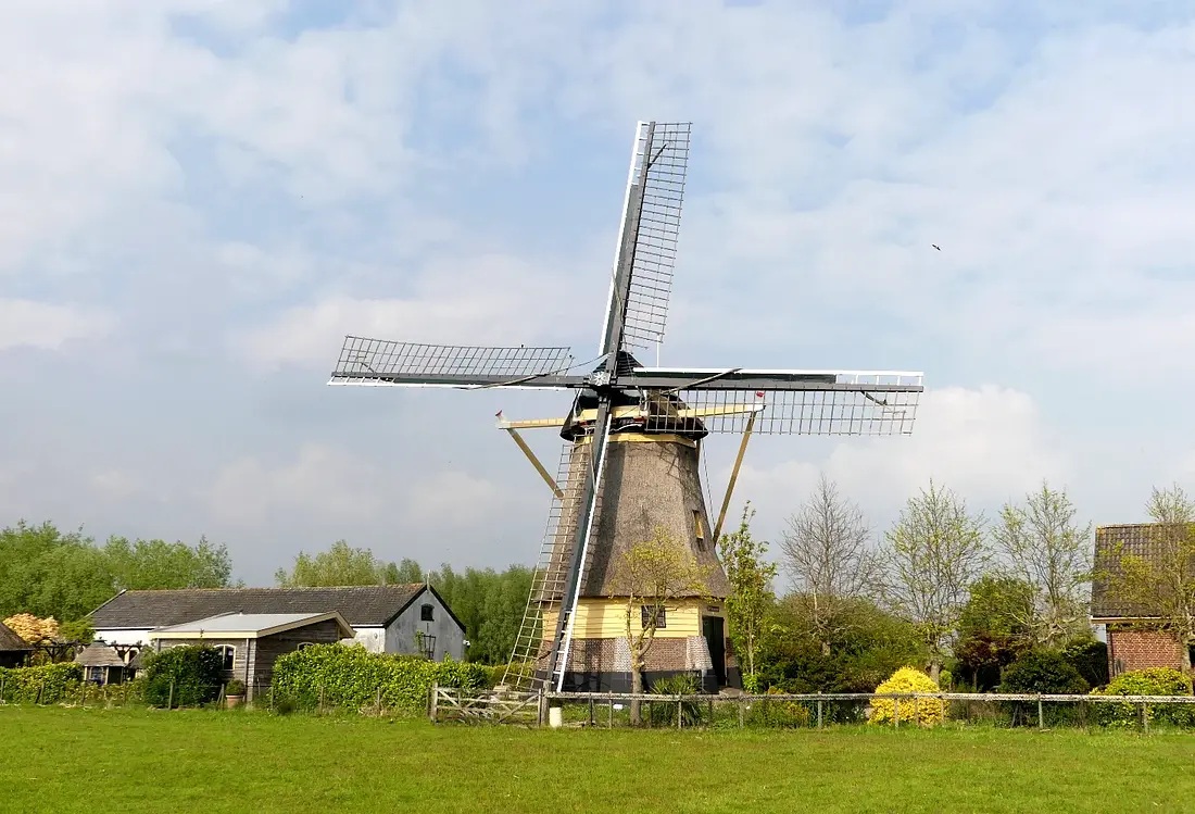 1, Molen 00997 De Veenmolen (Wilnis), Piet Glasbergen (5-5-2022) | Database Nederlandse molens