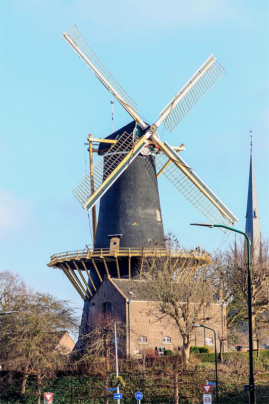 5, Molen 00042 De Windhond (Woerden), Frank Hendriks (13-1-2020) | Database Nederlandse molens