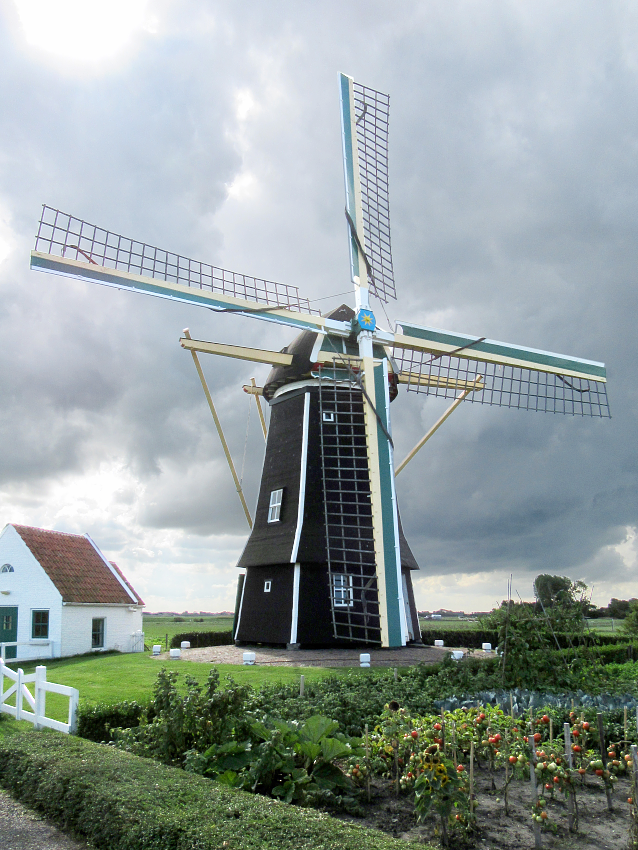 Molen 03550 (Naamloos) (Aagtekerke), Frank Moerland (2-9-2017) | Database Nederlandse molens