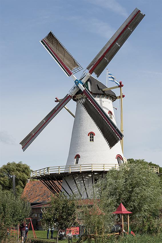 1, Molen 04899 De Graanhalm (Burgh-Haamstede), Marcel van Nies (8-9-2018) | Database Nederlandse molens