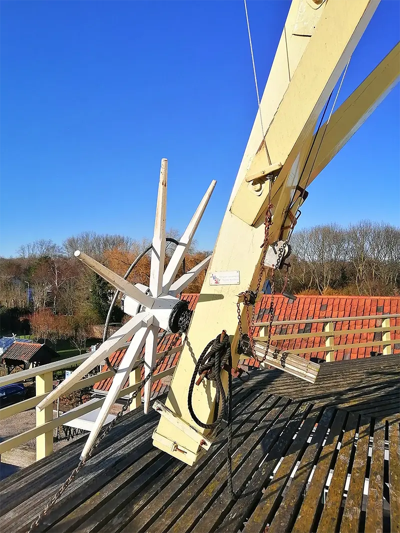 9, Molen 04899 De Graanhalm (Burgh-Haamstede), Lukas Vandael (27-2-2022) | Database Nederlandse molens