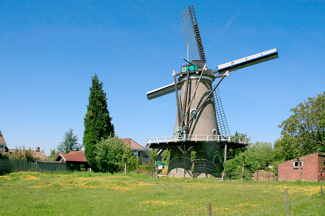 2, Molen 01658 Nooit Gedacht (Eindewege ('s Heer Arendskerke)), Ton Koorevaar (25-5-2012) | Database Nederlandse molens