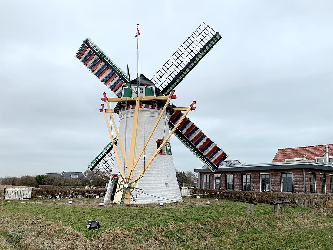 3, Molen 04902 De Lelie (Elkerzee / Scharendijke), Bram de Vries (25-2-2021) | Database Nederlandse molens